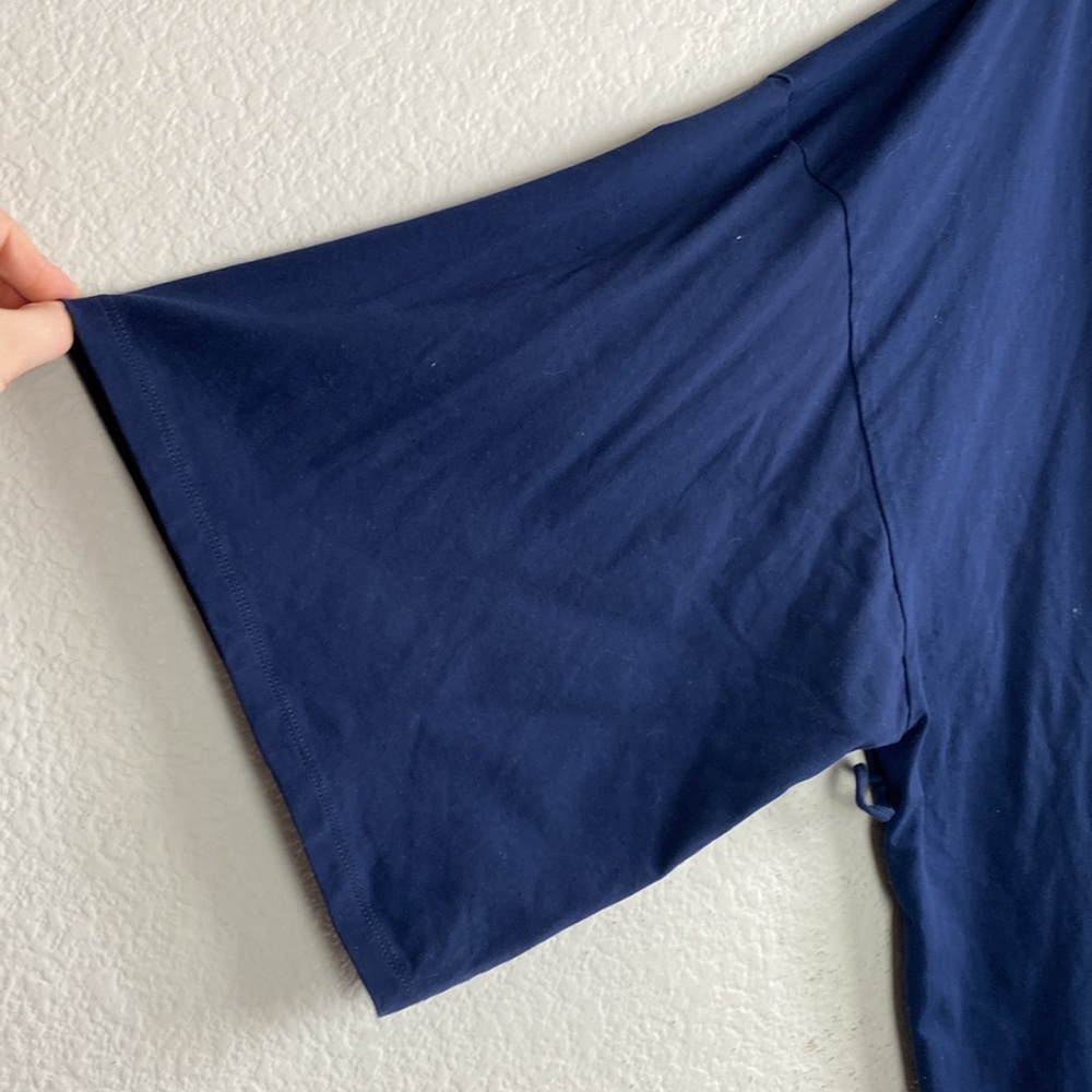 Storq navy blue robe top - Picture 4 of 5